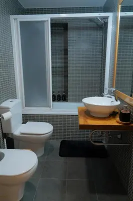 Un baño de El Rincón de Beceite