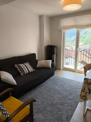 Zona de estar de Apartamento EGUZKILORE Izaba-Isaba