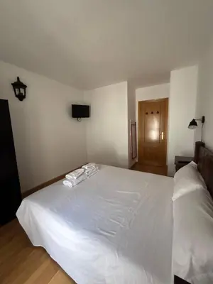 Cama o camas de una habitación en Los caballos Ordesa l Garaje l Céntrico