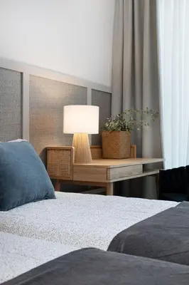 Cama o camas de una habitación en Loft Alojalia