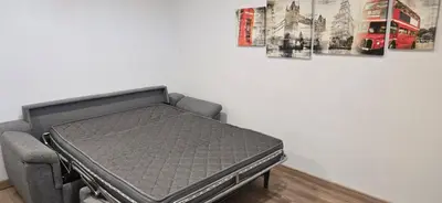 Cama o camas de una habitación en Orcoyen Sant Fermin