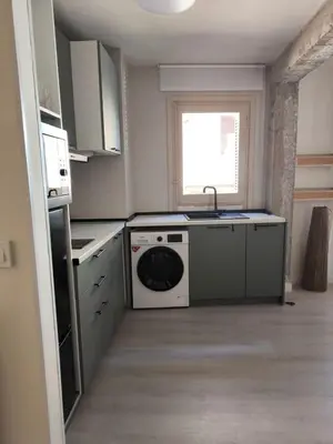Una cocina o zona de cocina en Apartamentos Crispin Samantha