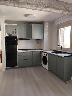 Una cocina o zona de cocina en Apartamentos Crispin Samantha