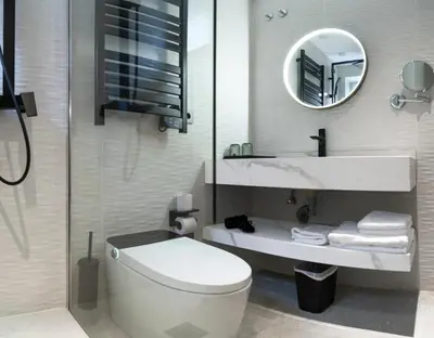 Un baño de Hotel Calagurris