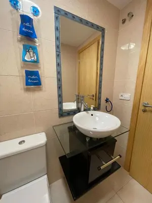 Un baño de Casa Calma Villanúa