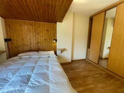 Cama o camas de una habitación en Casa Calma Villanúa