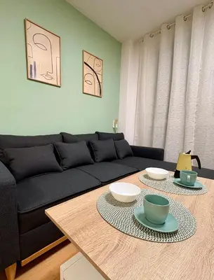 Zona de estar de Apartamento Blesino