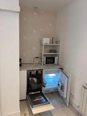 Una cocina o zona de cocina en Loft Casco Antiguo