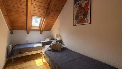 Cama o camas de una habitación en BPirineos-La Tea