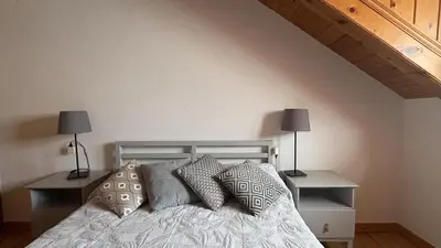 Cama o camas de una habitación en BPirineos-La Tea