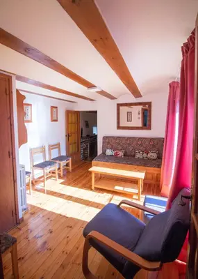 Zona de estar de Apartment E