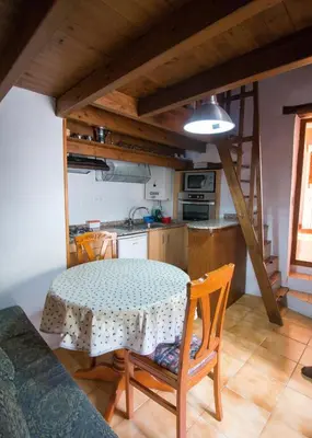 Una cocina o zona de cocina en Apartment E