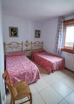 Cama o camas de una habitación en Casa Saura Y