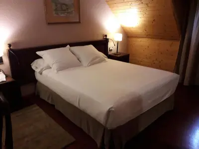 Cama o camas de una habitación en Parador de Artíes