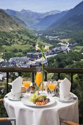 Paisaje cerca de este hotel