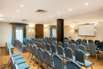 Zona business o sala de conferencias en Parador de Calahorra