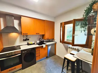 Una cocina o zona de cocina en El Balcón de Gavín