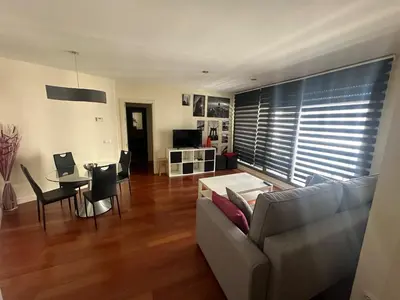 Zona de estar de Cozy apartment to enjoy all year round