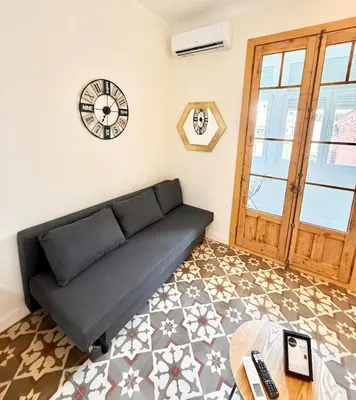 Zona de estar de Piso Reformado con Historia en cada Rincon-Vive Zaragoza XIV