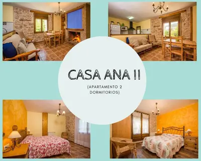 Cama o camas de una habitación en Casa Ana