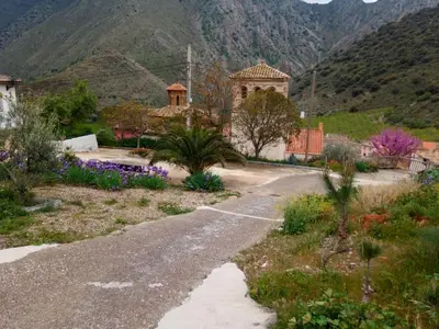 Paisaje cerca of this country house