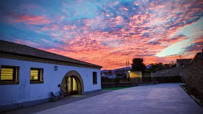 Amanecer o atardecer desde el albergue o alrededores