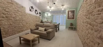 Zona de estar de Cal Ton de la Rosa de Castelldans