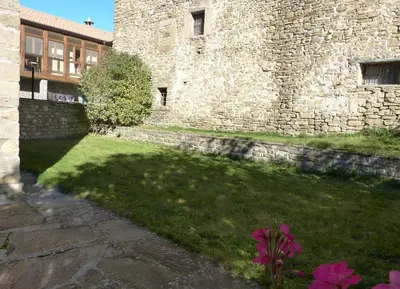 Jardín al aire libre en Casa Casbas