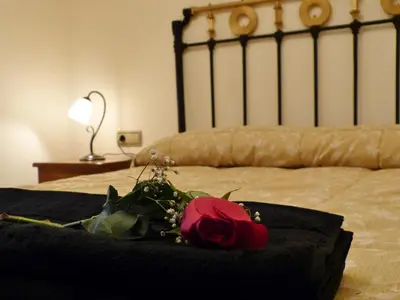 Cama o camas de una habitación en Casa Casbas