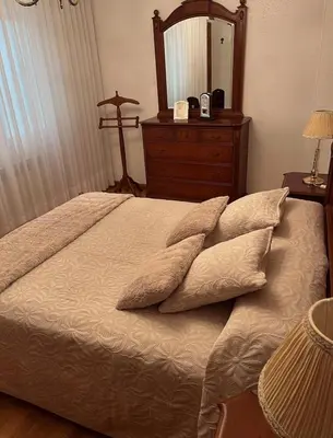 Cama o camas de una habitación en Casa Los Tios
