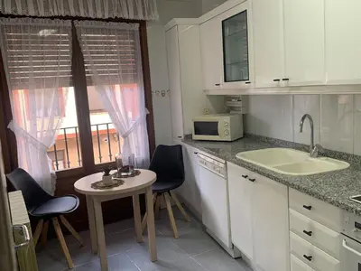 Una cocina o zona de cocina en Casa Los Tios