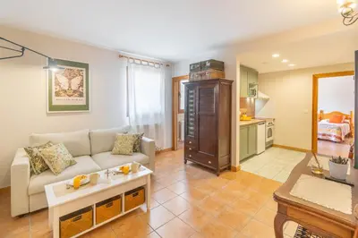 Una cocina o zona de cocina en Acogedores apartamentos a 10 minutos de Pamplona