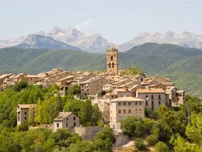 Paisaje cerca de este camping