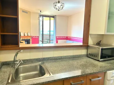 Una cocina o zona de cocina en Apartament amb terrassa a Esterri by RURAL D'ÀNEU