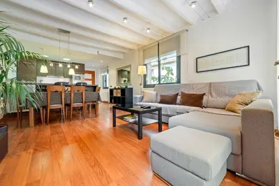 Zona de estar de Hauzify I Apartaments La Plaça