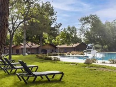 Piscina en o cerca de Mobil-home avec Terrasse - 5 personnes - API-1-52-462