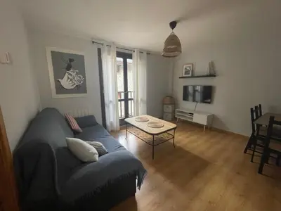 Zona de estar de La casita de Nicolás