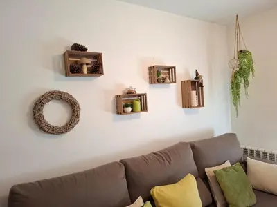 Zona de estar de El Tozal, cálido, petfriendly con garaje