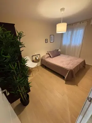 Cama o camas de una habitación en Puente de Piedra
