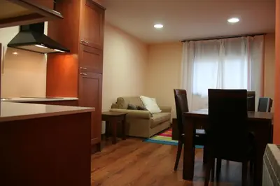 Zona de estar de Apartaments Tarrega Lagranja