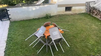 Jardín al aire libre en Retaetxe