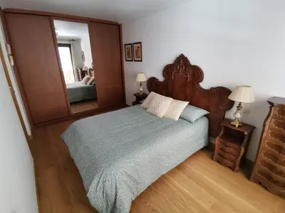 Cama o camas de una habitación en Apartamento El Olivo