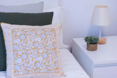 Cama o camas de una habitación en Your Central Base in Historic Tarazona