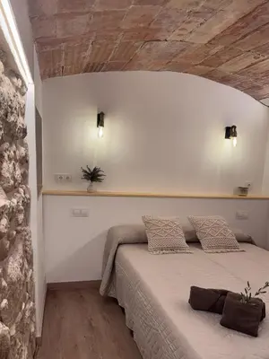 Cama o camas de una habitación en Can Sablet