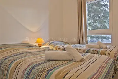 Cama o camas de una habitación en Apartarent 1500 - Apartamento Guarbes