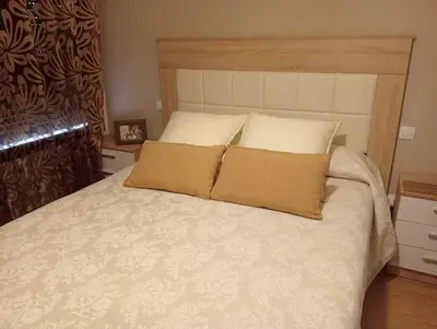 Cama o camas de una habitación en Estilo y comodidad