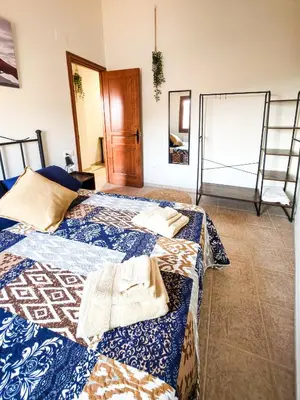 Cama o camas de una habitación en La PenAlta - Allotjament enoturístic - Vilanova de Prades
