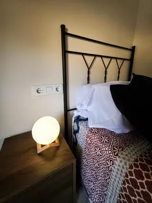 Cama o camas de una habitación en La PenAlta - Allotjament enoturístic - Vilanova de Prades