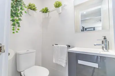 Un baño de Your Large Family Apartment in Zaragoza