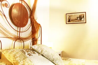 Cama o camas de una habitación en Cal Pallerola